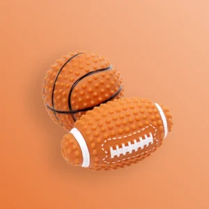 Orange Chew Balls Pet Toy