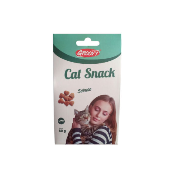 Groovy Cat Snack Salmon 80 Gm