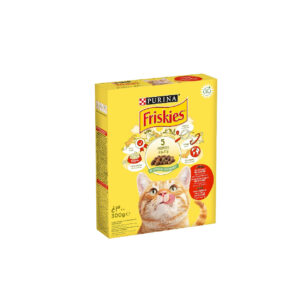 Purina Friskies With Beef, Chicken & Vegetable Cat Dry Food 300g
