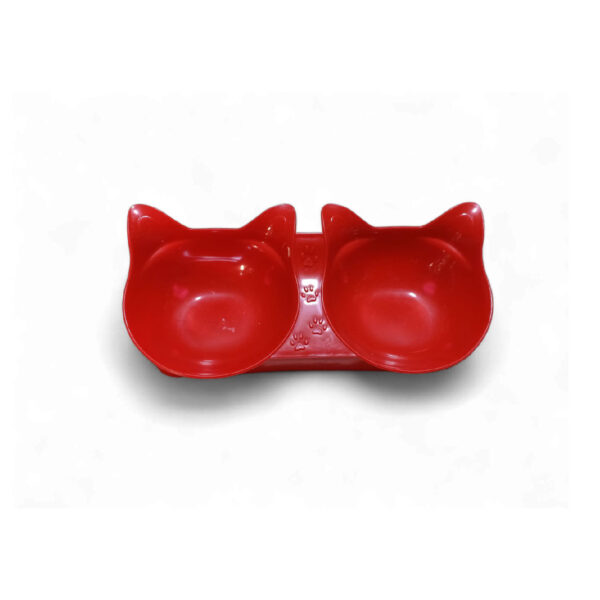 Plastic Plate Cat-Shaped For Cat 30 Cm