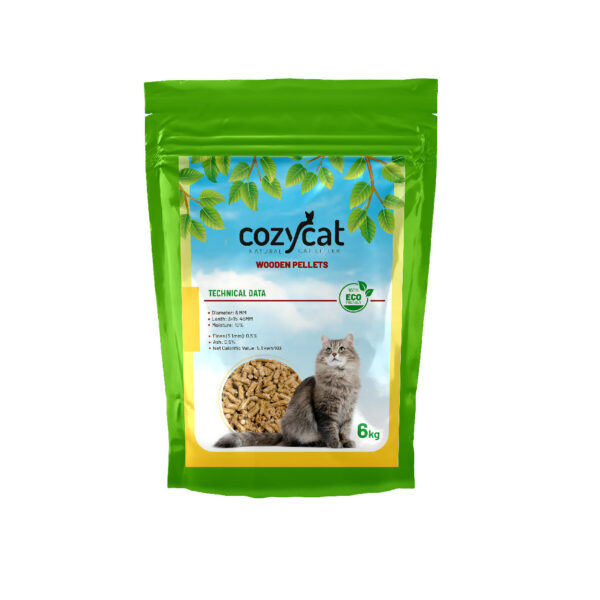Cozy Cat (Wooden Pellets) 6kg