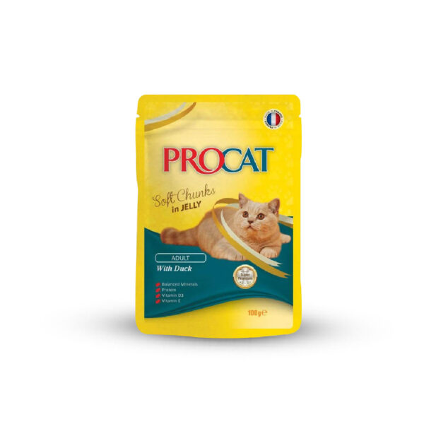 Procat With Duck In Jelly Adult Cat 100 g