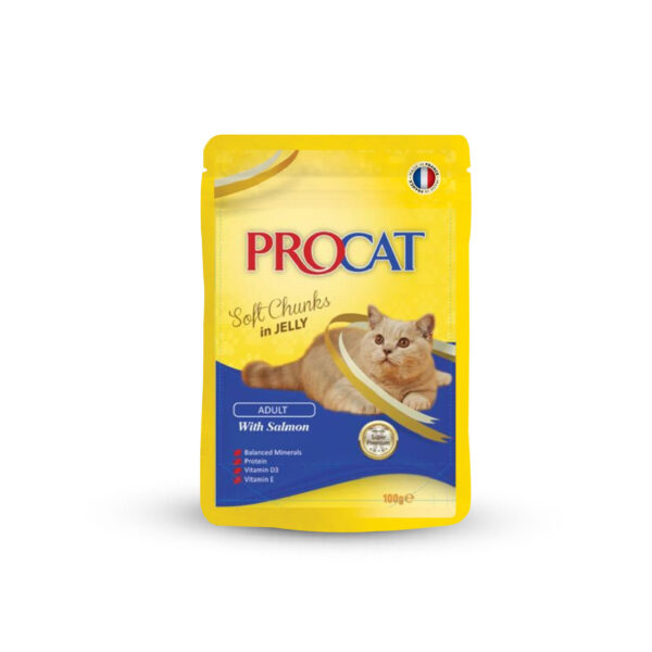 Procat Adult With Salmon In Jelly 100 g