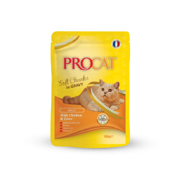 Procat With Chicken & Liver In Gravy 100 g