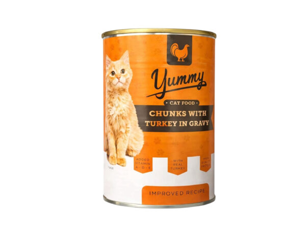 Yummy Chunks with turkey in Gravy 400g