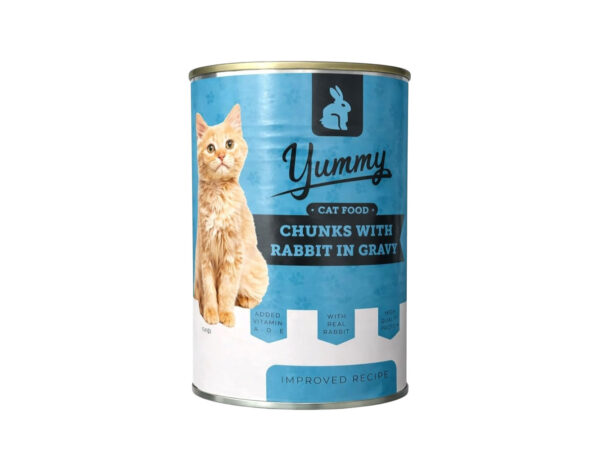 Yummy Chunks with Rabbit in Gravy 400g