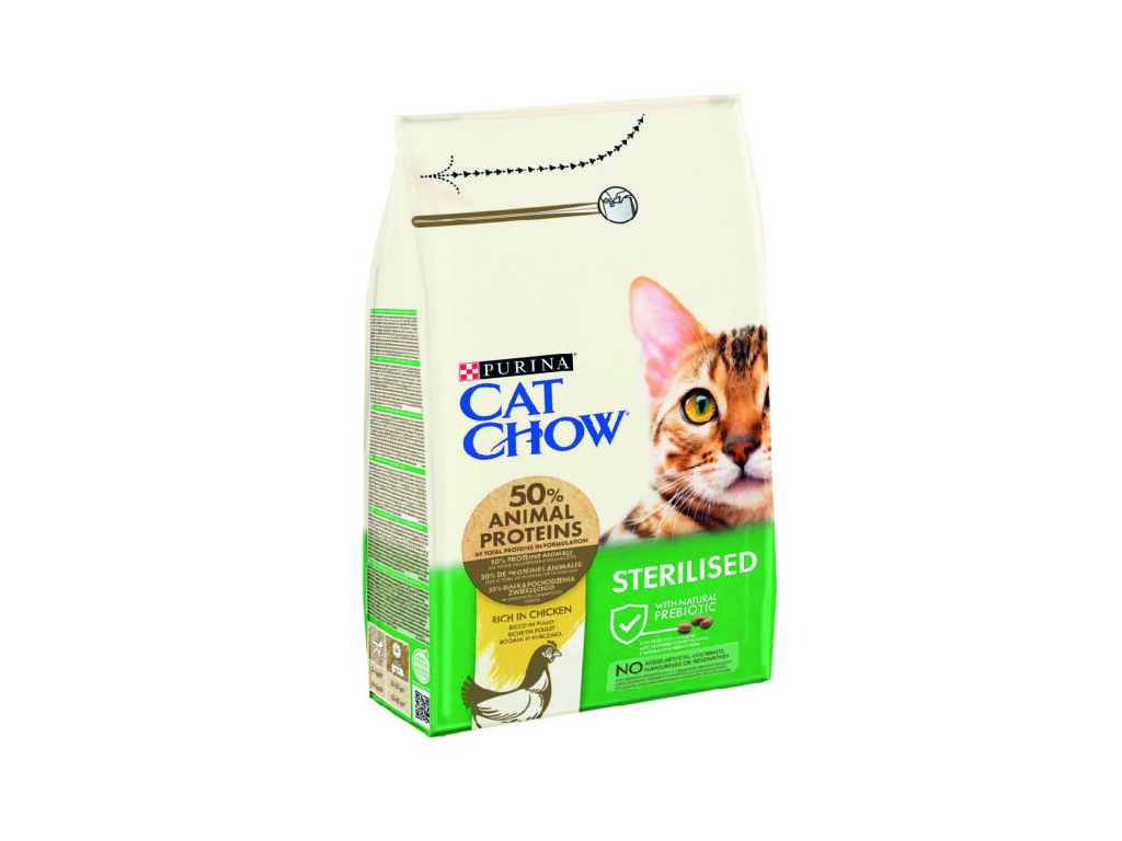 cat chow sterilised chicken 1.5kg
