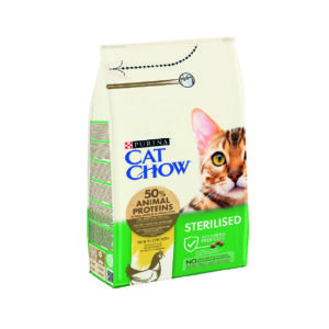 cat chow sterilised chicken 1.5kg