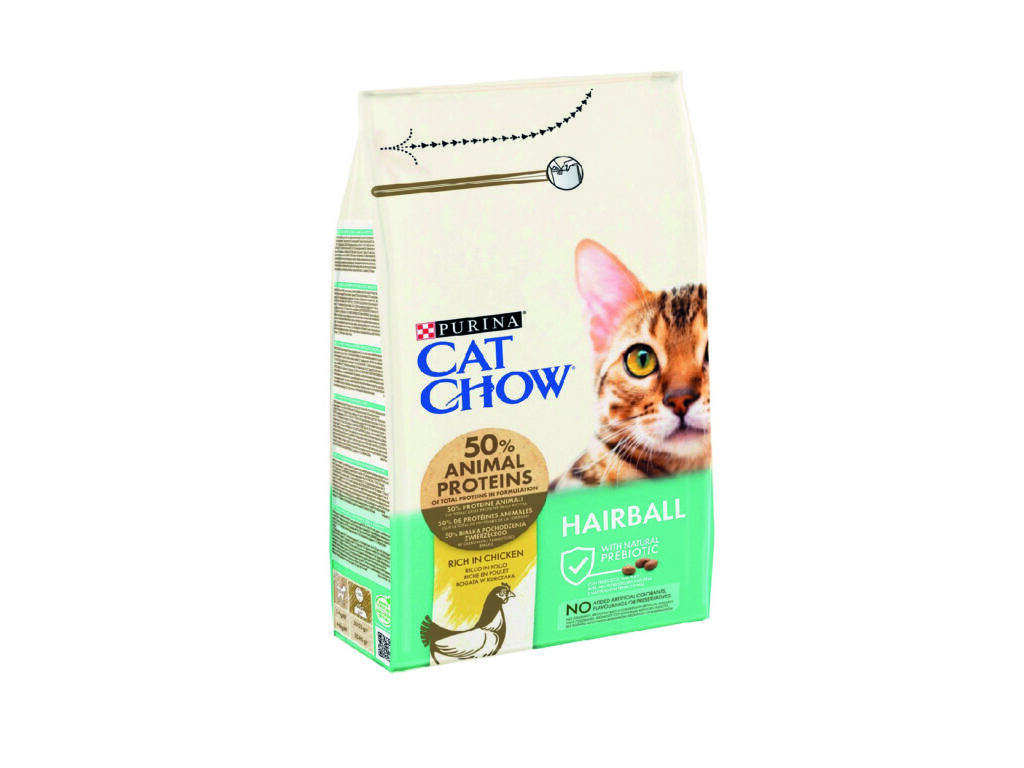 cat chow hairball chicken 1.5kg
