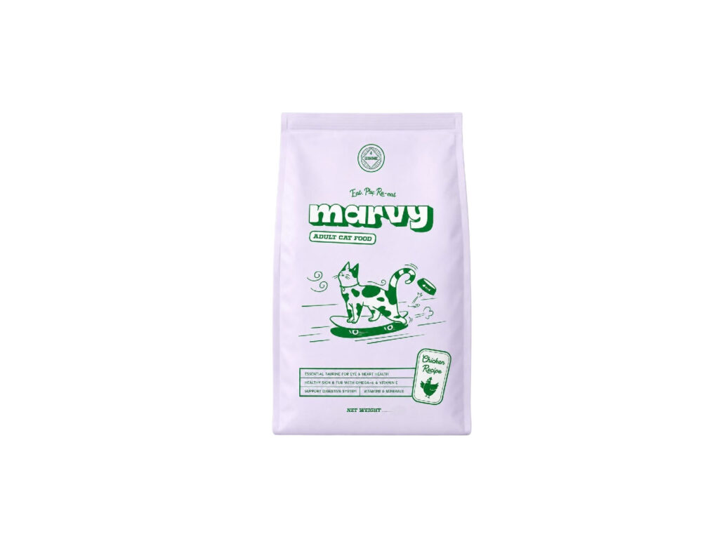 طعام القطط البالغين مارفي - دجاج 1 كجم