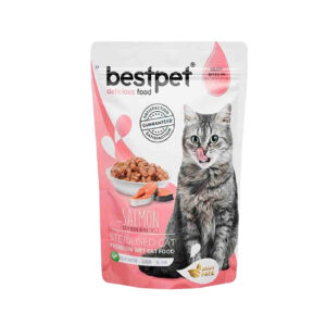 Bestpet Salmon Sterilised Cat wet Food 85g
