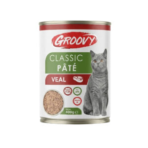 Groovy Veal Pâté for Cats 400g